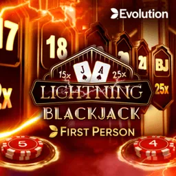 First Person Lightning Blackjack